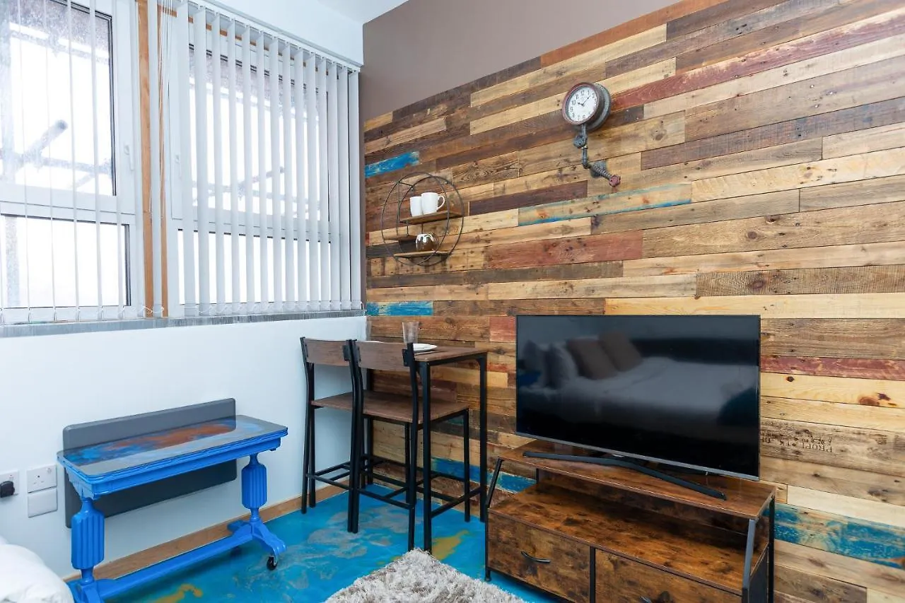 Apartment New Stylish Studio Flat Near Woolwich Tube London