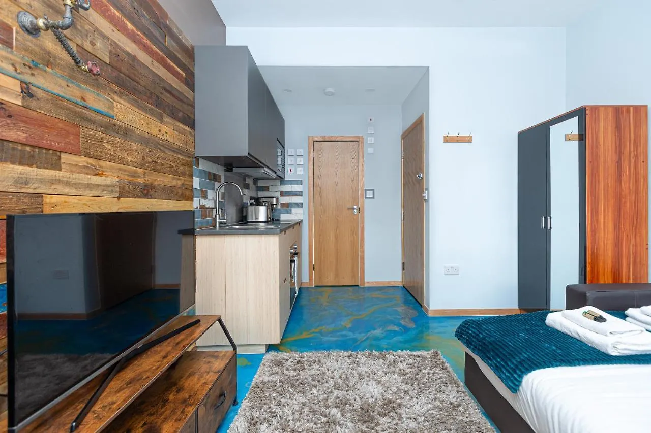 Apartment New Stylish Studio Flat Near Woolwich Tube London